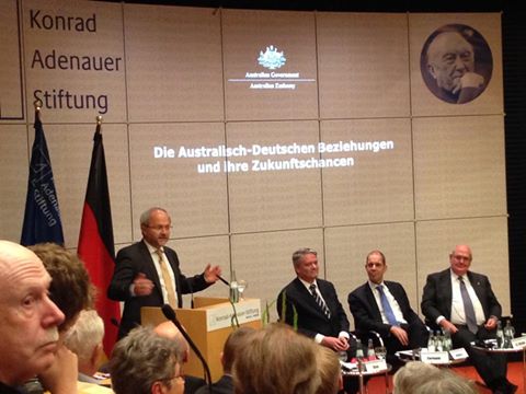 Vortrag Volkmar Klein bei der Adenauer Stiftung