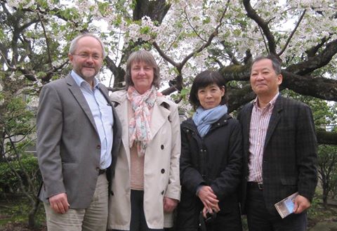 Dorothee und Volkmar Klein in Tokio