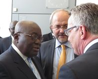 Nana Akufo Addo und Volkmar Klein