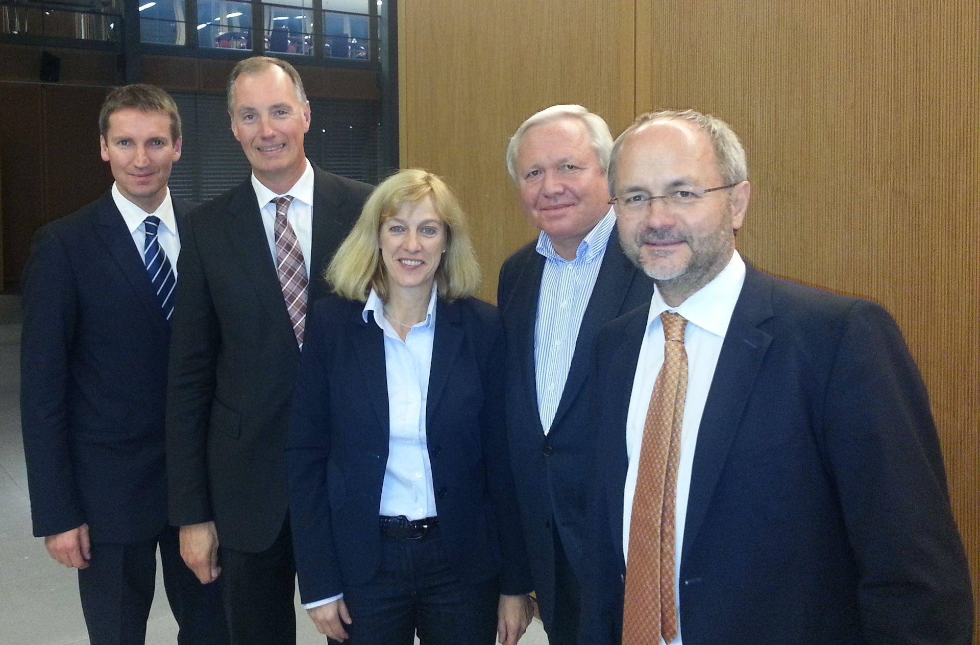 Volkmar Klein mit seinen südwestfälischen CDU-Kollegen