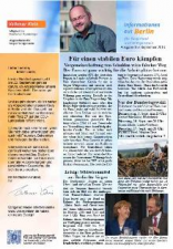 Infos aus Berlin Nr. 15 Infos aus Berlin Nr. 15